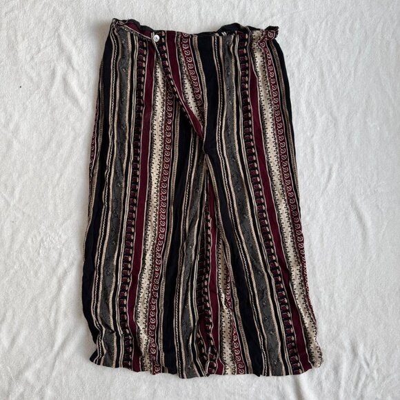 vintage striped midi skirt - Picture 3 of 8